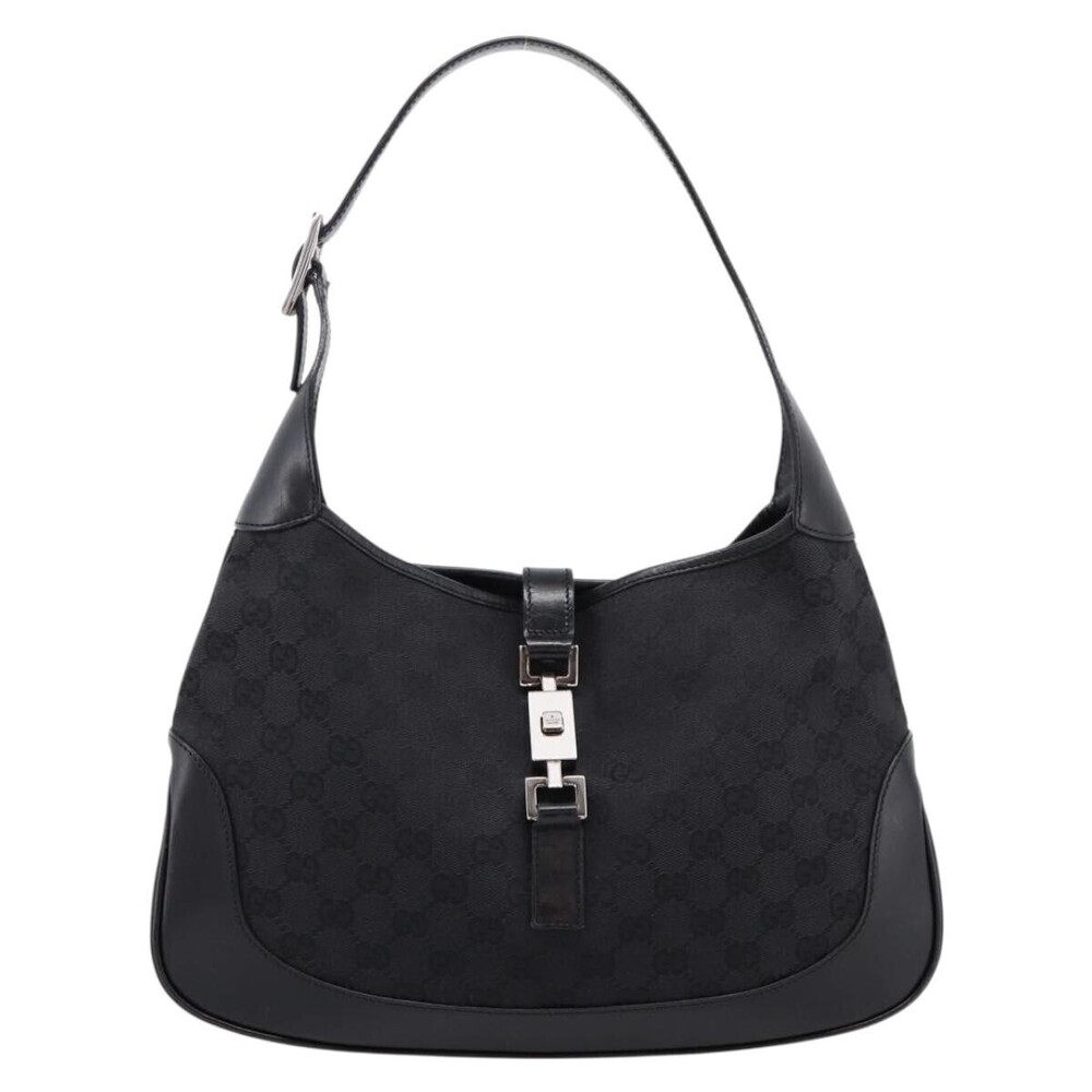 Gucci Jackie O Hobo GG Canvas with Leather Medium